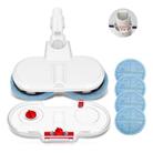 Electric Mop Head With Water Tank for Xiaomi Dreame / Dyson Handheld Vacuum Cleaner Wide 6 Blue Rags - 1