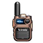 Scienda G388 Global-PTT 4G Two-way Wireless Walkie-talkie Portable Remote Communicator(Bronze) - 1