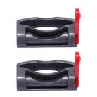 2pcs For Dyson V7 / V8 / V10 / V11 / V15 Vacuum Cleaner Switch Latch Retainer(Main Body Gray+Red) - 1