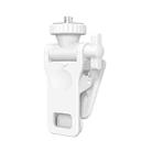 1/4 Screw Universal Fill Light Cell Phone Clip GoPro Video Conference Laptop PC External Clip(Large Flat-White) - 1