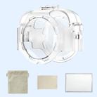 For Insta360 X4 HEPAIL AC37 Lens Anti-fog Snap-on Protective Mirror Front and Rear Lens Protectors - 4