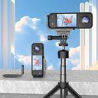 For Insta360 X4 / X3 HEPAIL AC56 Vertical Horizontal Magnetic Metal Bracket - 2