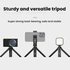 HEPAIL TD01 Desktop Handheld Tripod Photography Mini Camera Telescopic Small Three Legs - 2