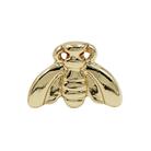 Smart Watch Universal Bee Shape Band Decorative Ring Metal Accessories, Style: Gold 1 - 1
