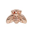 Smart Watch Universal Bee Shape Band Decorative Ring Metal Accessories, Style: Rose Gold 1 - 1
