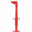 4mm Banana Jack IC Clamp Probe Hook Universal Multimeter Test Telescopic Hook(Red) - 1