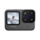 VIRAN V11 Dual-Color Screen 5K HD IP68 Waterproof Six-Axis Anti-Shake Sports Camera(Black) - 1