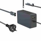 For Microsoft Surface Laptop 65W 15V 4A Fast Charger With 5V 1A  USB-A Port AC Adapter AU Plug - 1