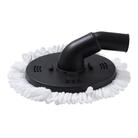 Universal Inner Diameter 32mm Household Vacuum Cleaner Accessories Brush Head Floor Brush Mop Head(Black White) - 1