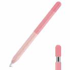 For Apple Pencil USB-C AhaStyle PT102-3 Stylus Gradient Color Silicone Pen Case(Pink) - 1