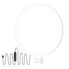 Live Streaming Fill Light LED Photography Lamp Mobile Phone Eye Protection Soft Light Selfie Lamp, Spec: 10inch（White） - 1
