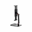 2-session Phone Tablet Monitor Desktop Stand Height and Angle Adjustable Bracket for Screen Within 17.3 Inch - 1