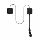 TW2S IPX5 Waterproof Noise Reduction Helmet Bluetooth Headset(Black) - 1