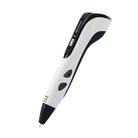 3D Printing Pen Kids Education Drawing DIY Doodle Stereoscopic Drawing 3D Pen(White) - 1