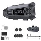 A1 IP67 Waterproof Motorcycle Helmet Noise Reduction Bluetooth Headset, Spec: Soft Mic - 1