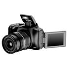 4K 72MP 12X Optical Zoom Student Digital Camera WiFi HD Video Camera With 3 Inch Flip Screen(Black) - 1