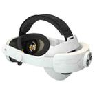 For Meta Quest 3 / 3S Adjustable Headband No Face Pressure VR Head Strap Accessories(White) - 1
