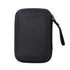 EVA Hard Disk Bag Portable Drop-proof Mobile Power Storage Bag Zipper Toolkit Accessory Storage Case(Black) - 1