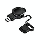 For Apple Watch 1/2/3/4/5/6/7/8/9/10/SE Magnetic Wireless Charger Mini Portable Smart Charger(Black) - 1