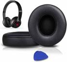 For Beats Solo3 / Solo2 Headphones Ear Pads Sponge Cover, Spec: Wireless Black - 1