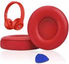 For Beats Solo3 / Solo2 Headphones Ear Pads Sponge Cover, Spec: Wireless Red - 1