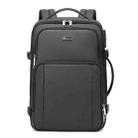 Wiersaam Men Anti-Theft Business Laptop Backpack 15.6 Inch Computer Bag With USB & Type-C Charging Ports(Gray) - 1