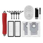 15 In 1 For Roborock P10 Pro Sweeping Robot Vacuum Cleaner Accessories Main Side Brush Hepa Filter Trash Dust Bag Mop Cloth - 1