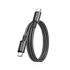 ANKER A8060 1.5m 240W PD Fast Charging Dual Type-C Charging Cable Braided Data Cable(Black) - 1