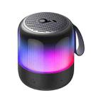 ANKER A3136 Soundcore Glow Mini Neon Subwoofer Wireless Bluetooth Small Speaker(Black) - 1