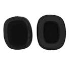 1pair Headphones Sponge Earmuffs Headset Cover For Edifier HECATE G5 / G50 / G35(Black Leather) - 2