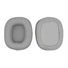 1pair Headphones Sponge Earmuffs Headset Cover For Edifier HECATE G5 / G50 / G35(Gray Leather) - 2