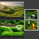57 x 87cm Double-sided 3D Forest Photography Background Paper Photography Props(07) - 2