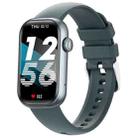 QS50 1.47inch TFT Screen Smart Wristband Support Bluetooth Calling / Oxygen Detection / Sleep Detection / Heart Rate Detection(Gray Green) - 1