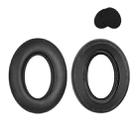 2pcs For Sennheiser HD545 / HD565 / HD580 / HD600 / HD650 Earphone Cover Sponge Earmuffs With Tuning Foam, Material: Protein Leather-Patchwork - 1