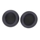 For Alienware AW920H 1pair Headphones Leather Cover Sponge Cover Earmuffs(Black) - 1