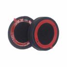 For Beats Solo 4 1pair Headphone Leather Cover Earmuffs Sponge Cover(Black) - 3