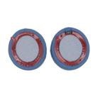 For Beats Solo 4 1pair Headphone Leather Cover Earmuffs Sponge Cover(Blue) - 3