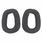For Logitech Zone Vibe100 1pair Headphone Sponge Covers Earmuffs(Black) - 1