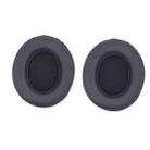 For Philips SHP9500 1pair Headphones Sponge Cover Earmuffs, Color: Black Leather - 1
