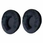 For Philips SHP9500 1pair Headphones Sponge Cover Earmuffs, Color: Black Flannel - 1