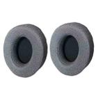 For Philips SHP9500 1pair Headphones Sponge Cover Earmuffs, Color: Gray Cotton Linen - 1