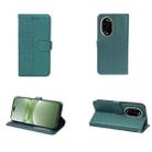 For Nokia 235 4G (2024) Phone Case Wallet with Magnetic Closure, Stand Feature & Checkered Print PU Leather Cover(Green) - 2