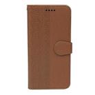 For Nokia 235 4G (2024) Phone Case Wallet with Magnetic Closure, Stand Feature & Checkered Print PU Leather Cover(Brown) - 1