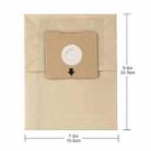 2pcs For Bissell 4122 / 2154A Vacuum Cleaner Dust Collecting Paper Bags Dust Filter Bags - 3