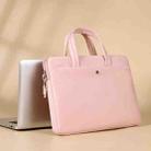 13-13.3inch Universal Laptop Bag Women Lightweight Gaming Computer Bag, Color: Pink - 1