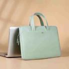 13-13.3inch Universal Laptop Bag Women Lightweight Gaming Computer Bag, Color: Green - 1