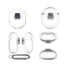 For Google Pixel Buds Pro 2 Bluetooth Earphone TPU Dustproof Protective Cover(Transparent) - 1