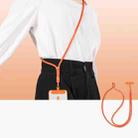 Crossbody  Adjustable Phone Lanyard With Self-Locking 360-Degree Rotatable Anti-Tangle Design & TPU Clip Orange - 1
