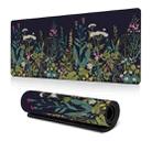 Flowers and Trees Themed Mouse Pad Desk Mat For Office/Gaming 300x600x2mm(No.2) - 1