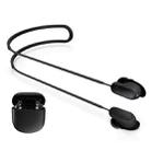 For BOSE QuietComfort Earbuds II Bluetooth Earphone Silicone Anti-Lost Rope(Black) - 1
